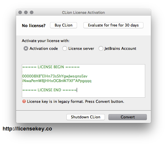 JetBrains CLion LicenseKey 2018.3.3 Crack Registered Code