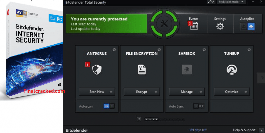 Bitdefender Total Security 24.0.24.121 Crack 2020 With Activation Code